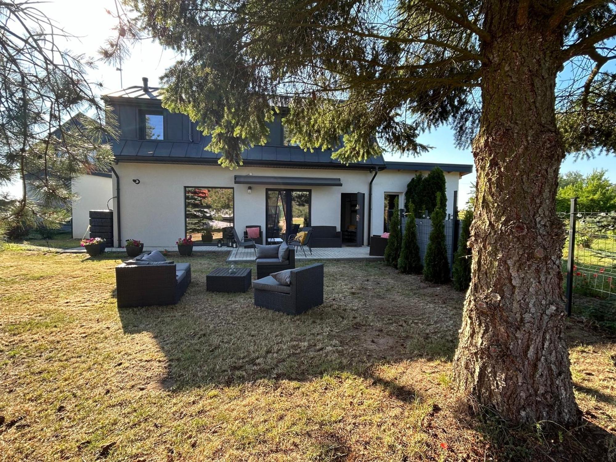 Villa Koniec Swiata Dom 84M2 Z Balia Mikołajki Exterior foto