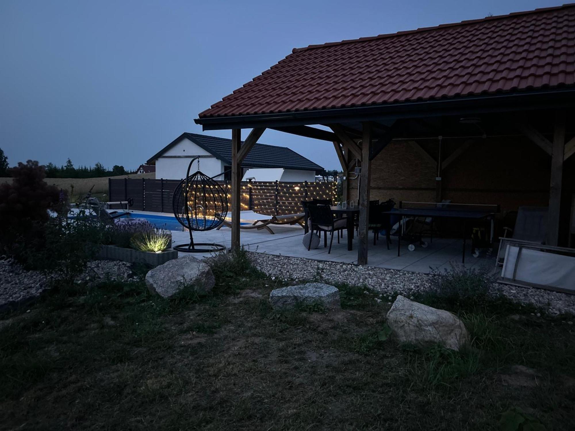 Villa Koniec Swiata Dom 84M2 Z Balia Mikołajki Exterior foto